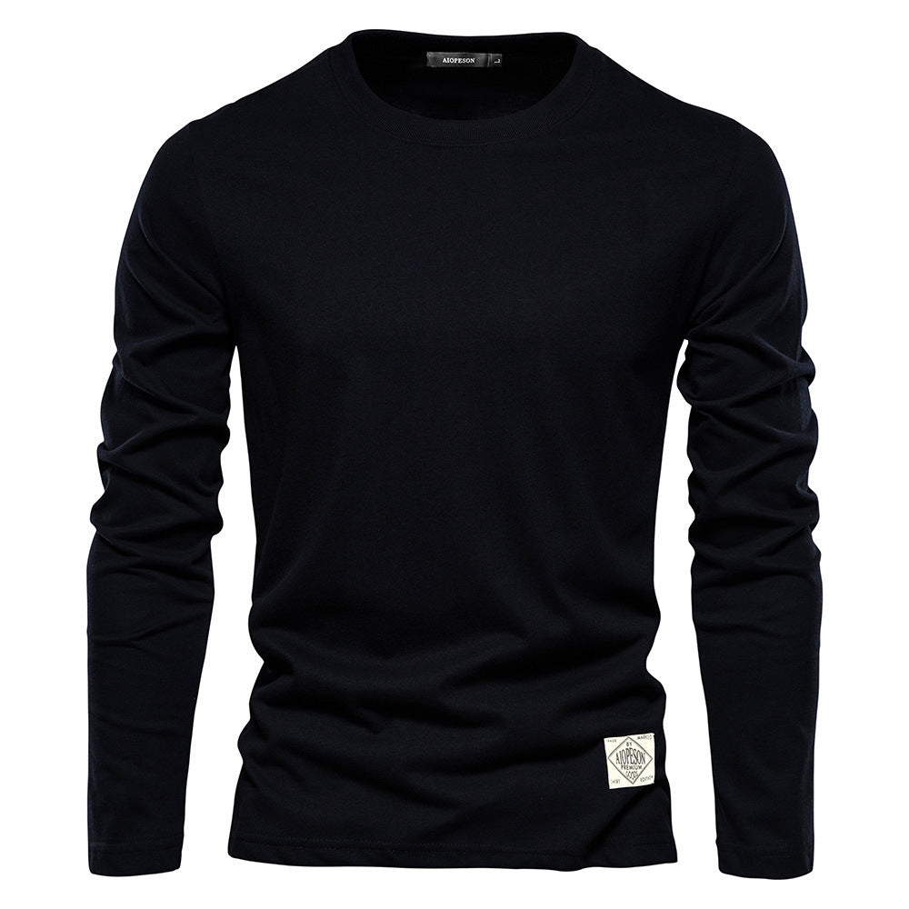 camiseta de manga larga para hombre