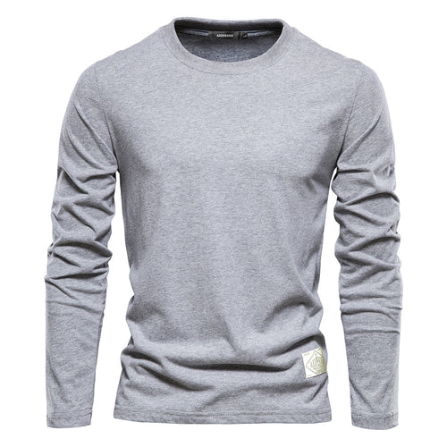 camiseta de manga larga para hombre