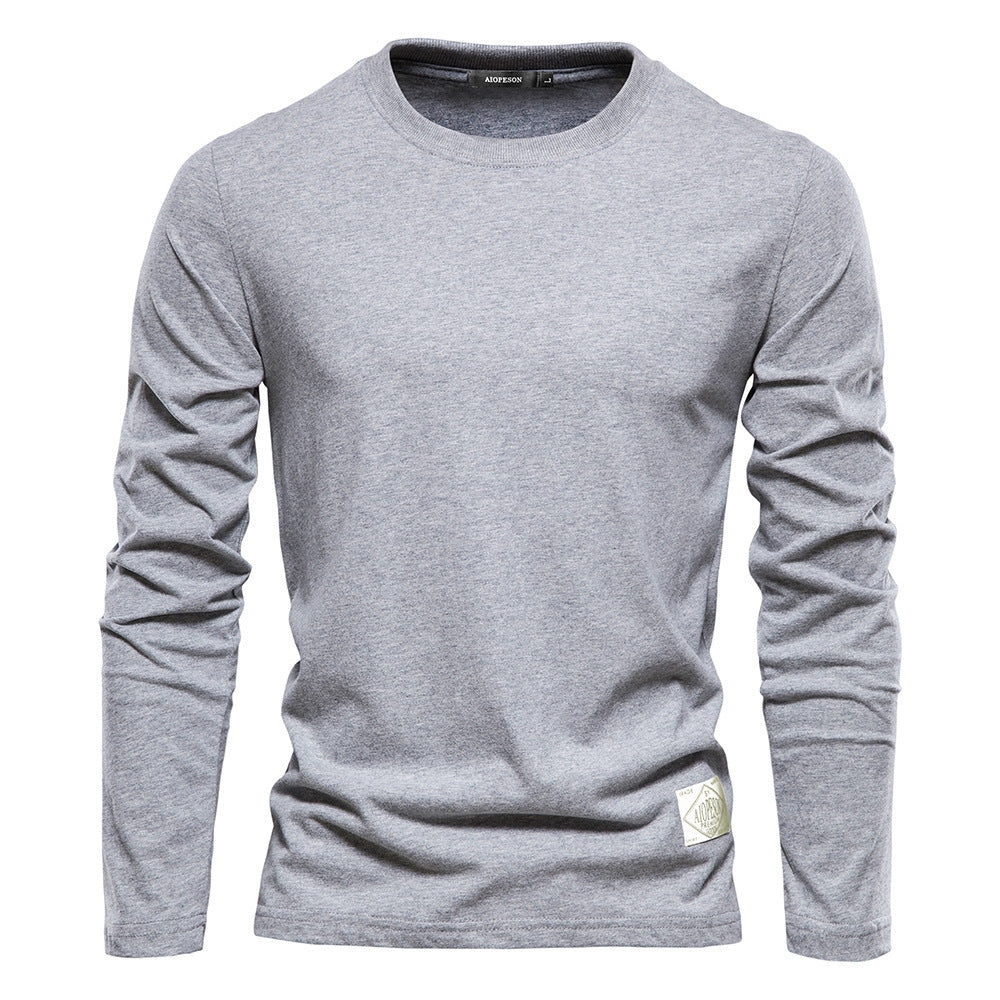 camiseta de manga larga para hombre