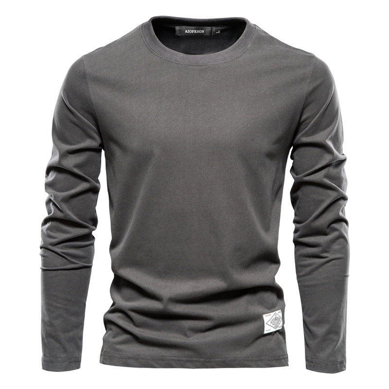 camiseta de manga larga para hombre