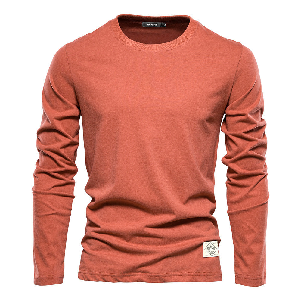 camiseta de manga larga para hombre