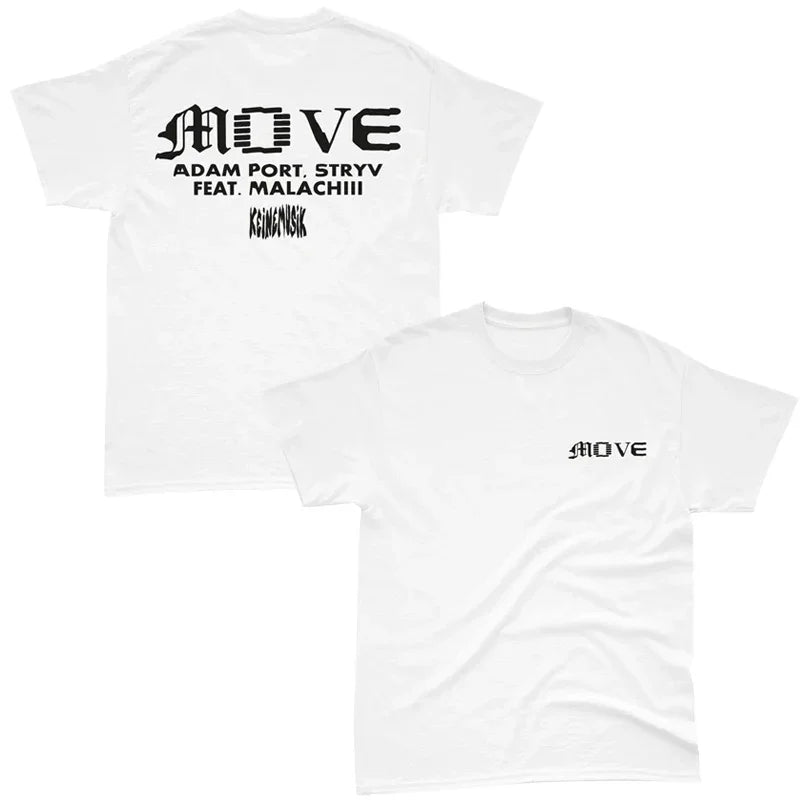 Camiseta de manga corta de verano para hombre y mujer, ropa de calle informal Vintage, Keinemusik, etiqueta de registro Camiseta